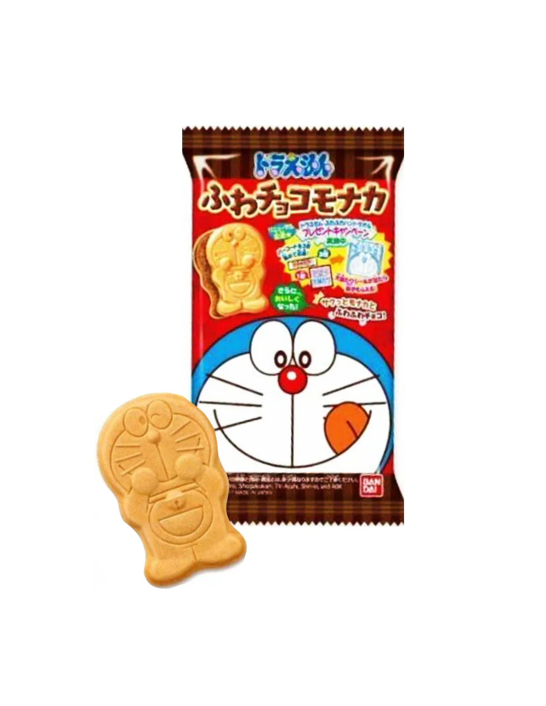 BANDAI DORAEMON CHOCO MONACA WAFERS 20G