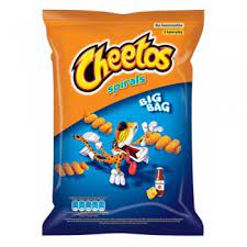 CHEETOS SPIRALS CHEESE & KETCHUP
