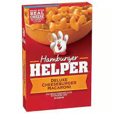 HAMBURGER HELPER CHEESEBURGER MACARONI 187G