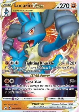 Lucario VSTAR (SWSH 214) ENG