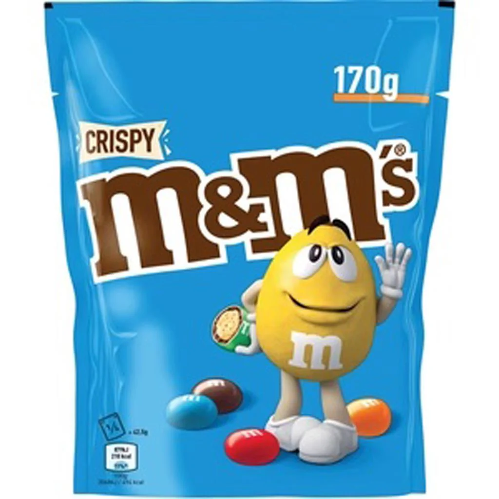M&M's Crispy Pouch 170g