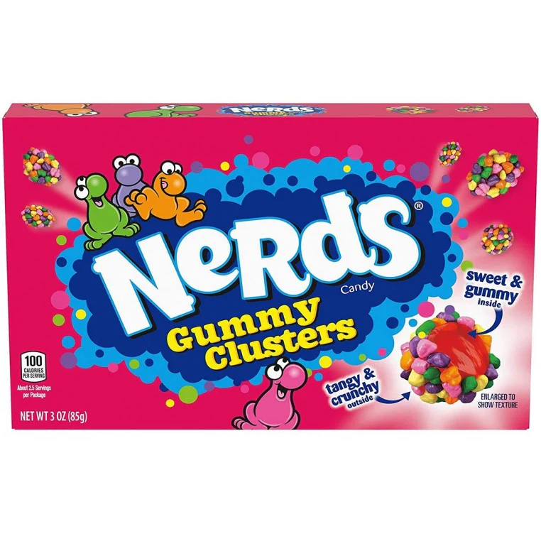 NERDS GUMMY CLUSTERS THEATRE 85G