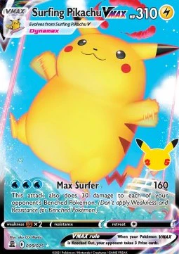 Pikachu Surfeur VMAX (CEL 009) ENG