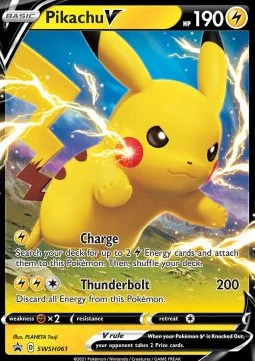 Pikachu V (SWSH 061) FR