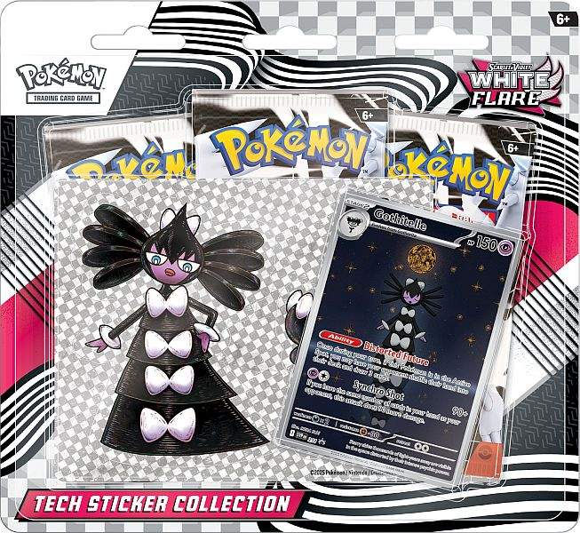 Pokemon SV 10.5 Tech Sticker Box White Flare EN