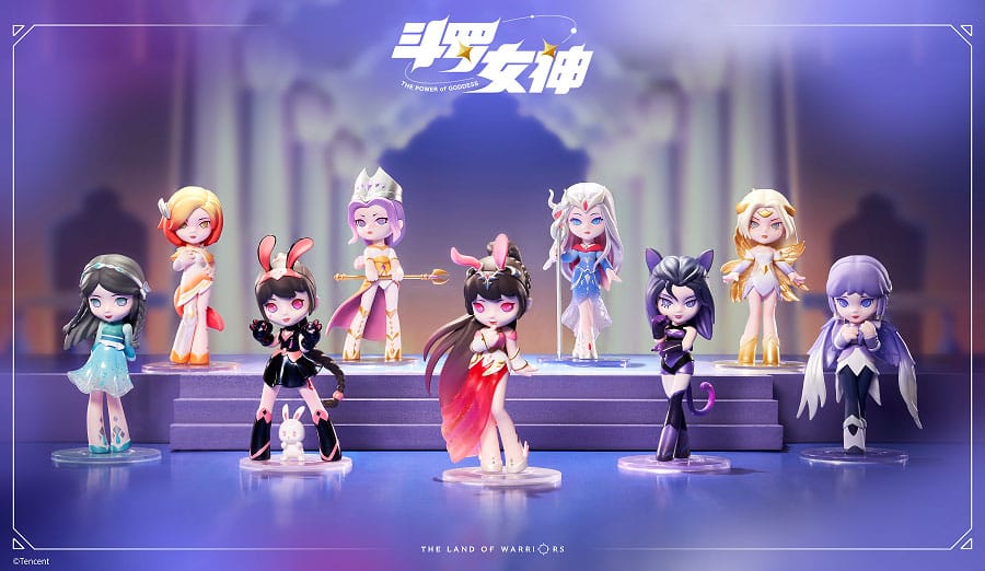 Soul Land assortiment mini-figurines Blind Box Soul Land Soul Goddess (
