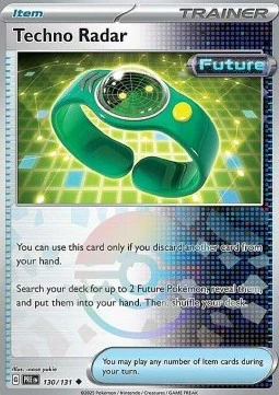Techno-Radar (xPRE 130) Pokeball FR